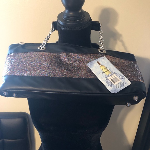 insulated wine bag purse